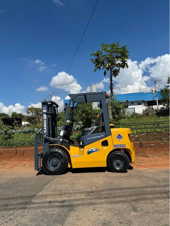 Empilhadeira CPCD25 - Plasnox- torre duplex - Diesel  - Foto 2