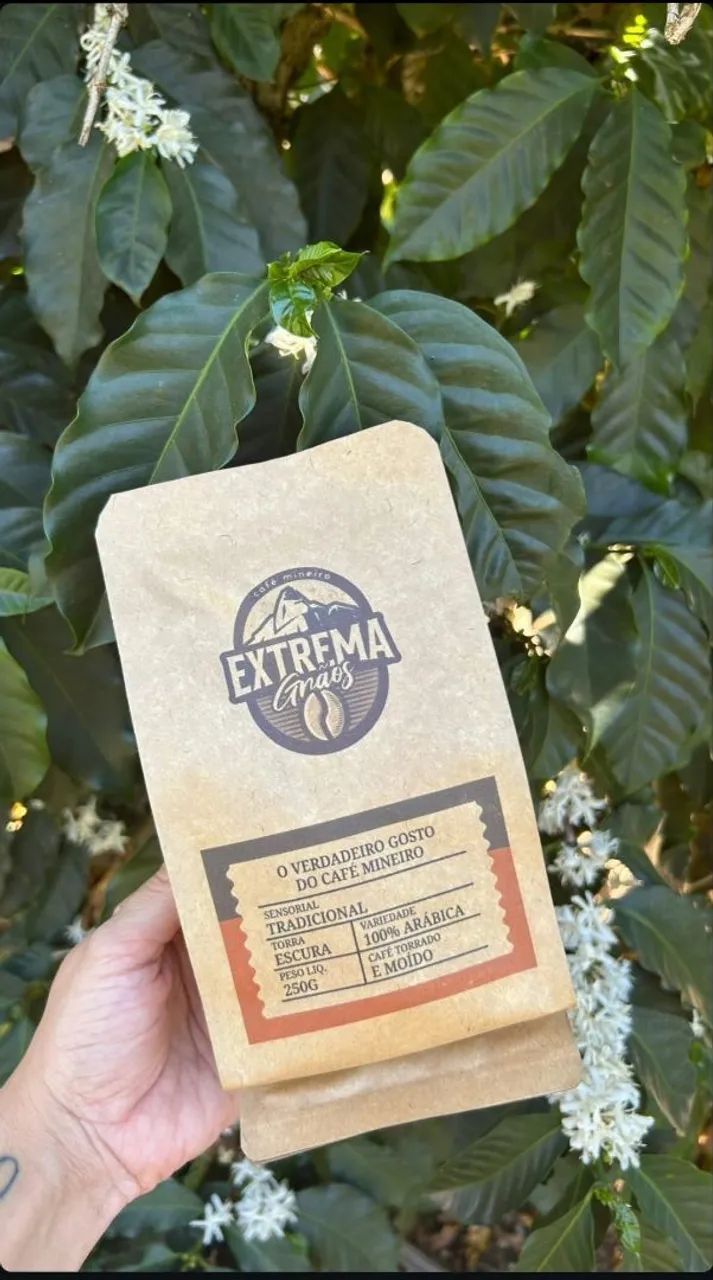 Café extrema grãos 250g torrado e moído  - Foto 4