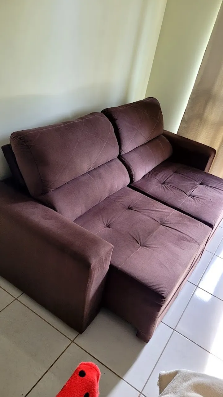 Sofá Retrátil e Reclinával 2,30m