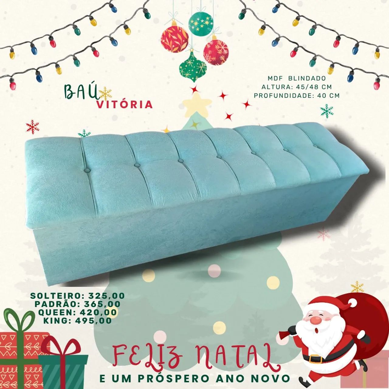 Promoção de baús todo em MDF! - Foto 3
