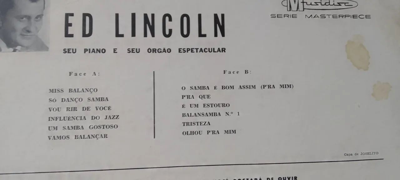 Disco de Vinil Ed Lincoln capa dura muito bom estado - Foto 2