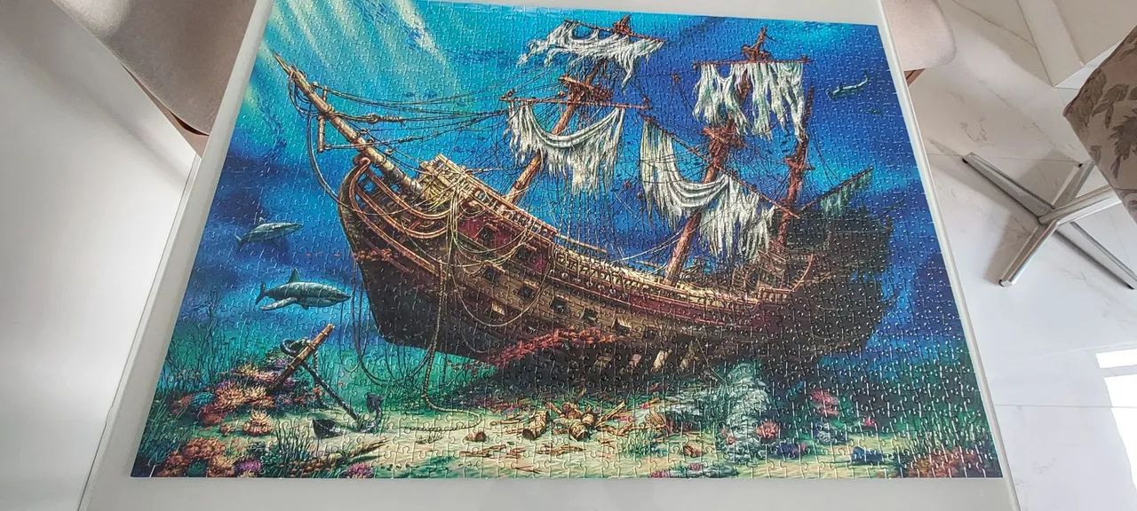 Lindíssimo Quebra-Cabeça 1500 peças - Anatolian, Naufrágio. - Foto 4