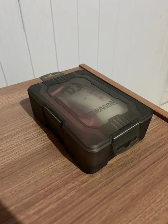 Mouse Gamer Redragon cobra m711w - Branco e Rosa - Foto 4