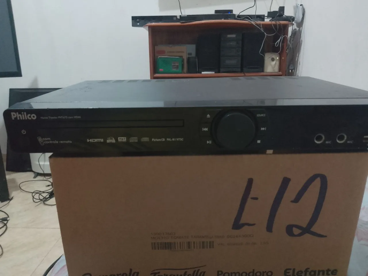 DVD PHILCO PHT670 - COM HDMI