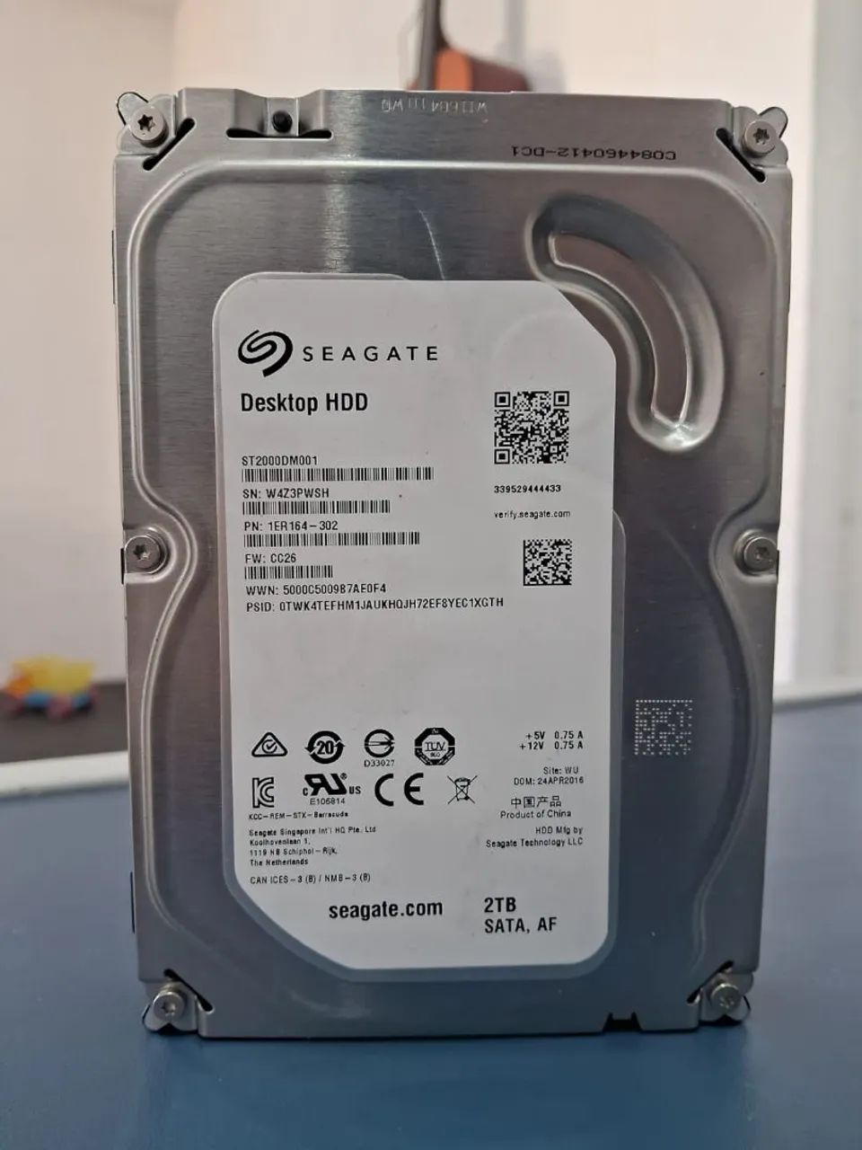 HD Seagate 2TB SATA