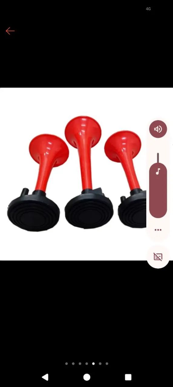 Buzina de 3 cornetas para caminhão ? - Foto 4