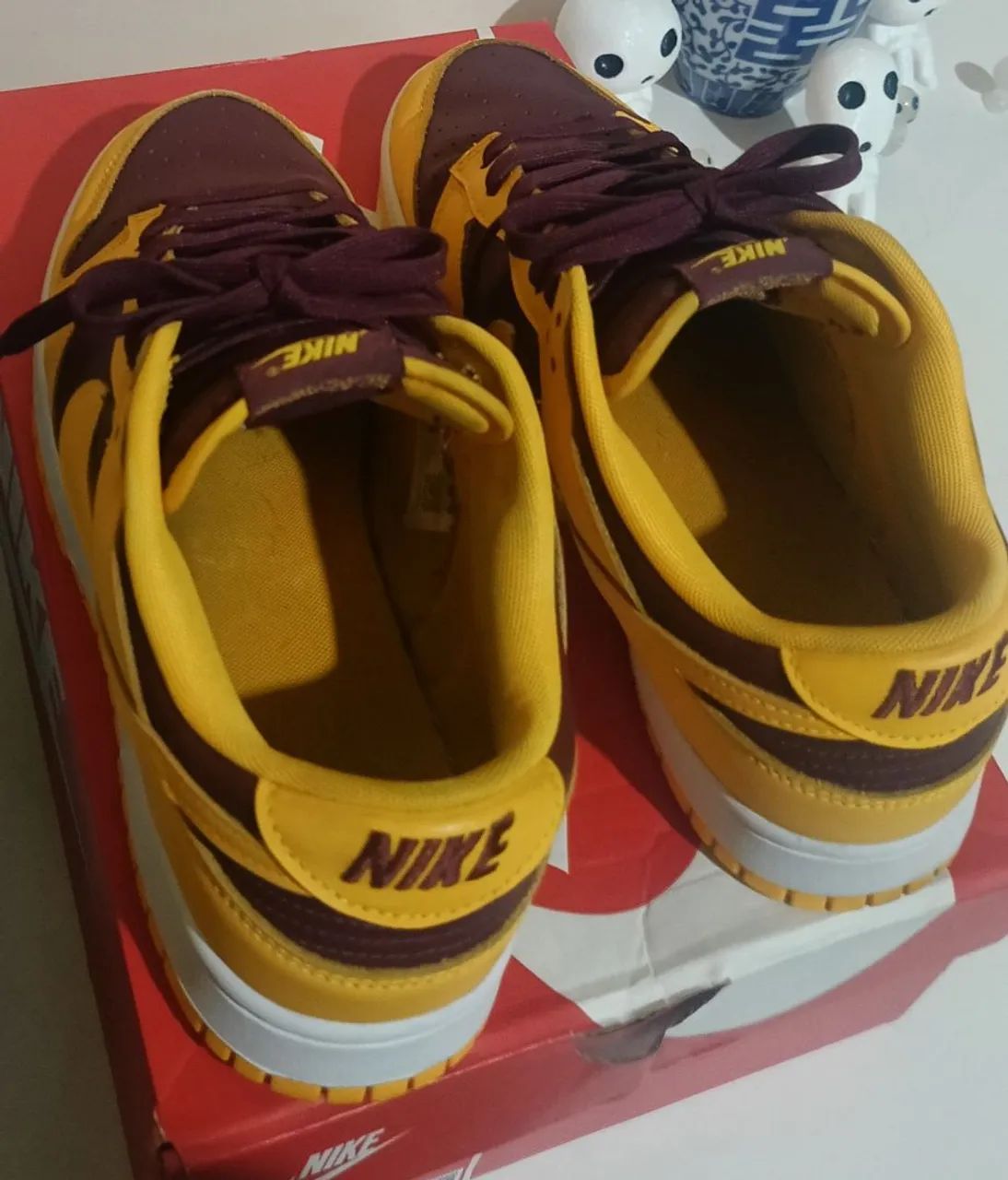 Tênis Nike Dunk Low Vermelho Arizona State - Foto 3
