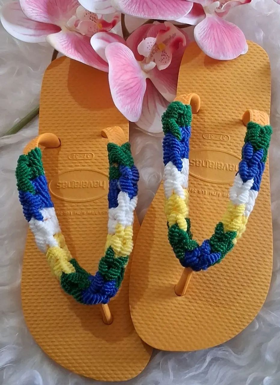 Chinelas Havaianas Copa do Brasil - Foto 3