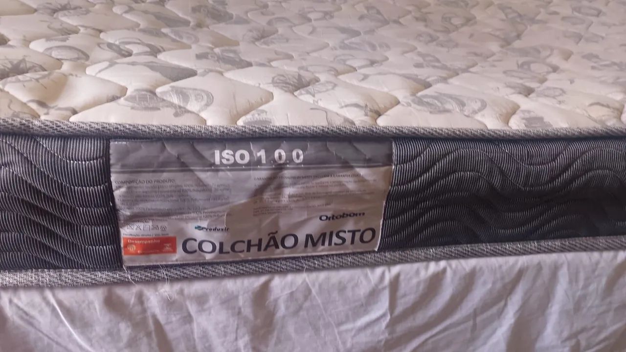 COLCHAO DE CASAL ORTOBOM  PADRÃO - Foto 3