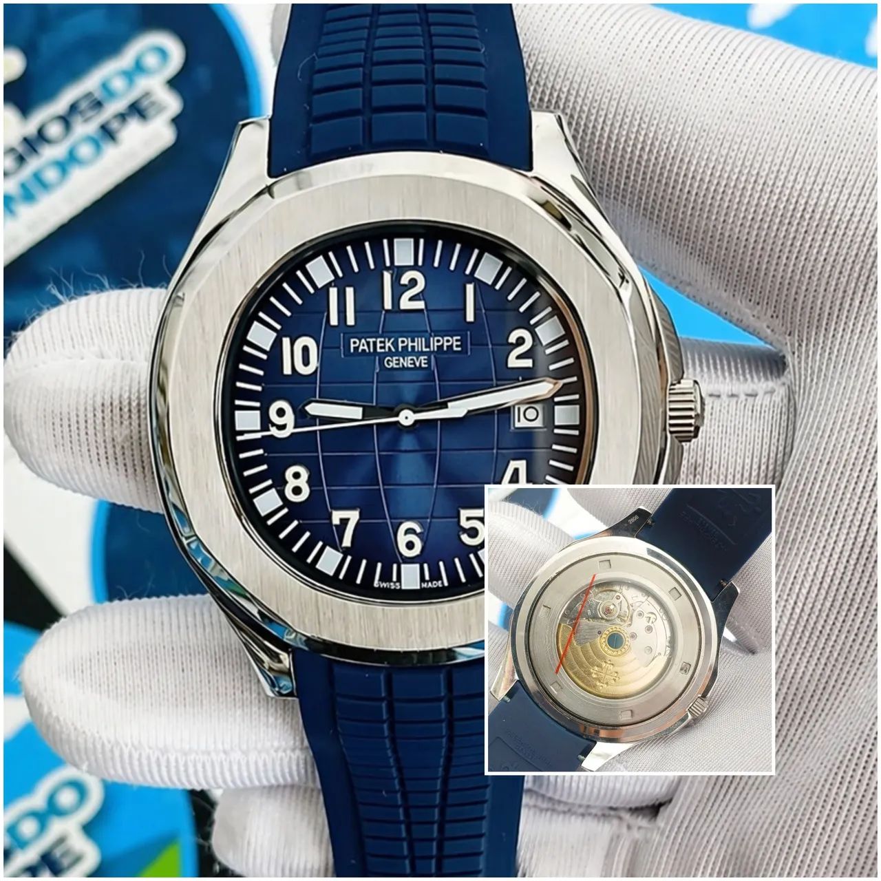 RELÓGIO PK NAUTILUS AUTOMÁTICO BLUE