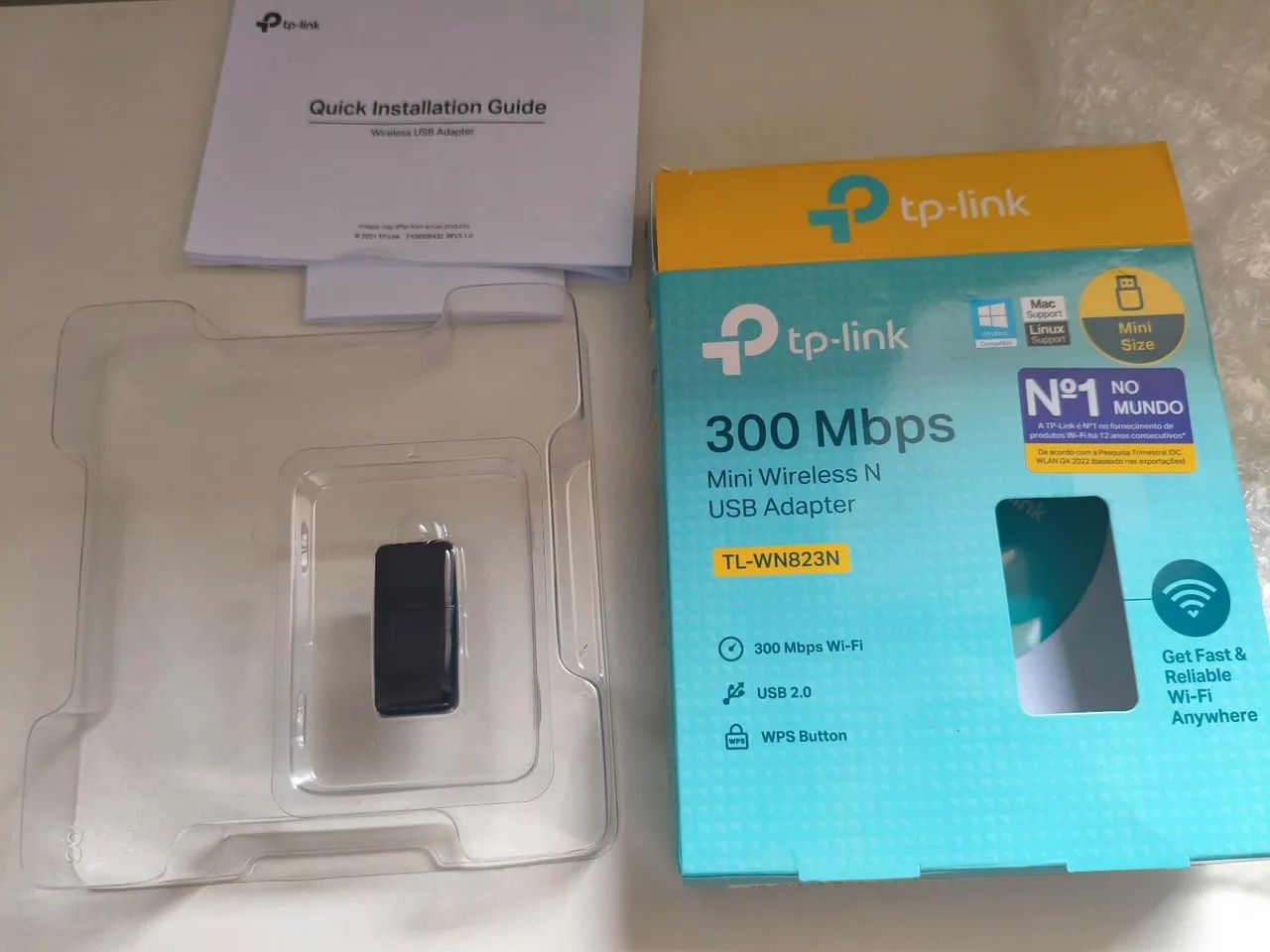 Adaptador wireless TP-link TL-WN823 - Foto 2