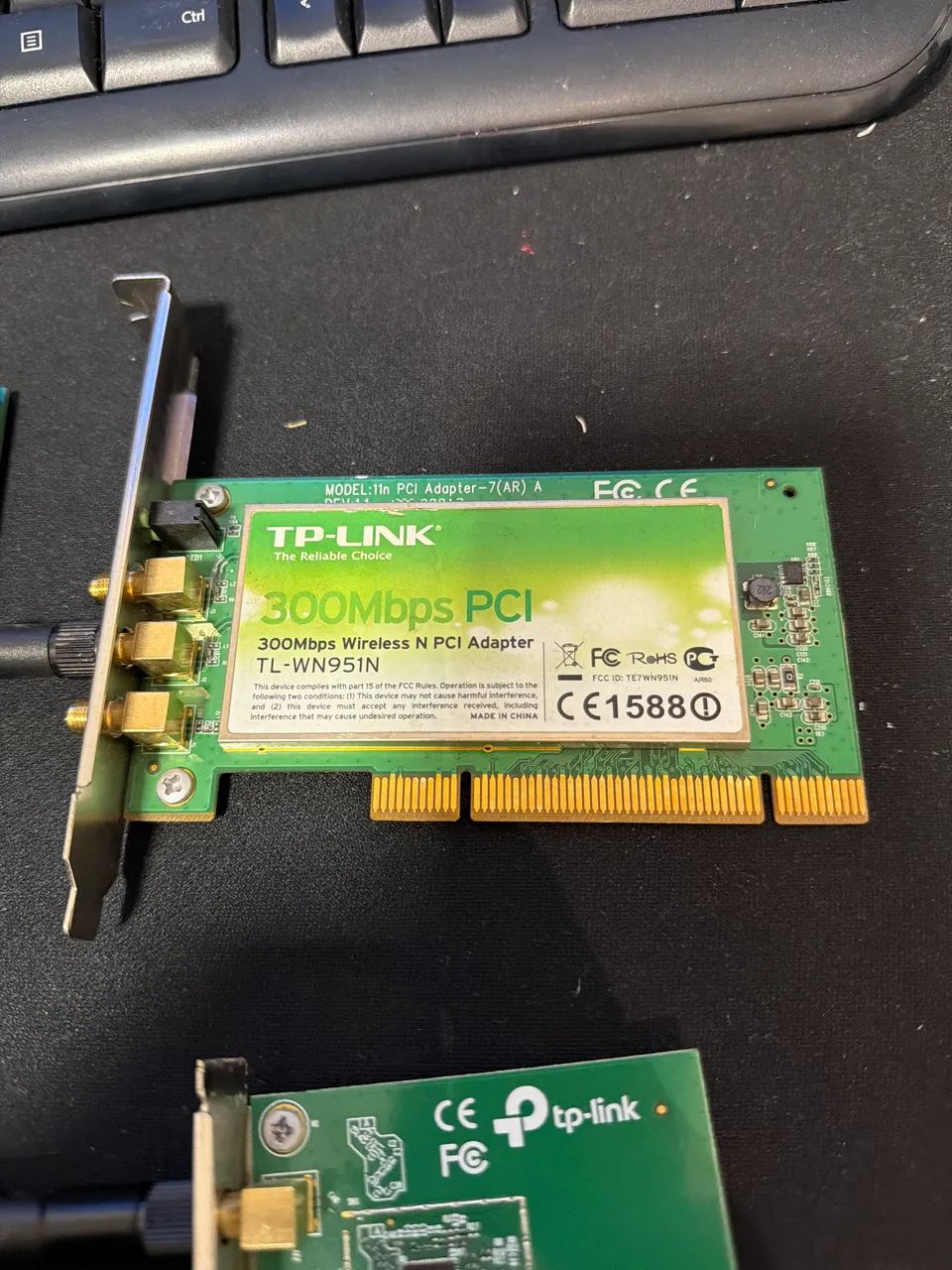 Placa de rede Wi-Fi PCI e PCI Express 300 e 450 - Foto 3