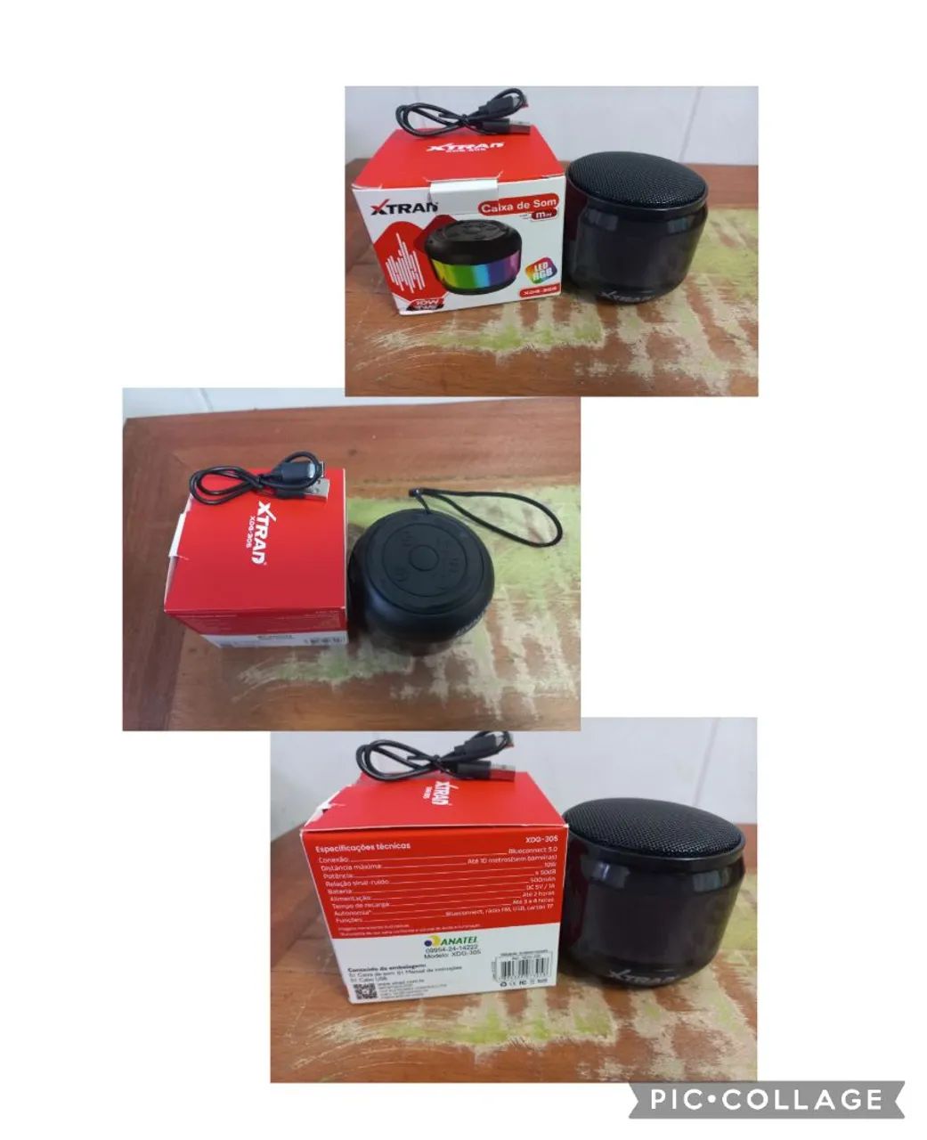 Mini caixa de som - 10W - NOVA  - Foto 4