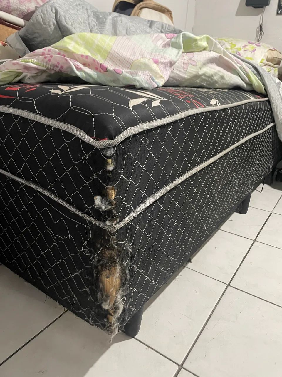 Cama solteiro box 65576113890689122