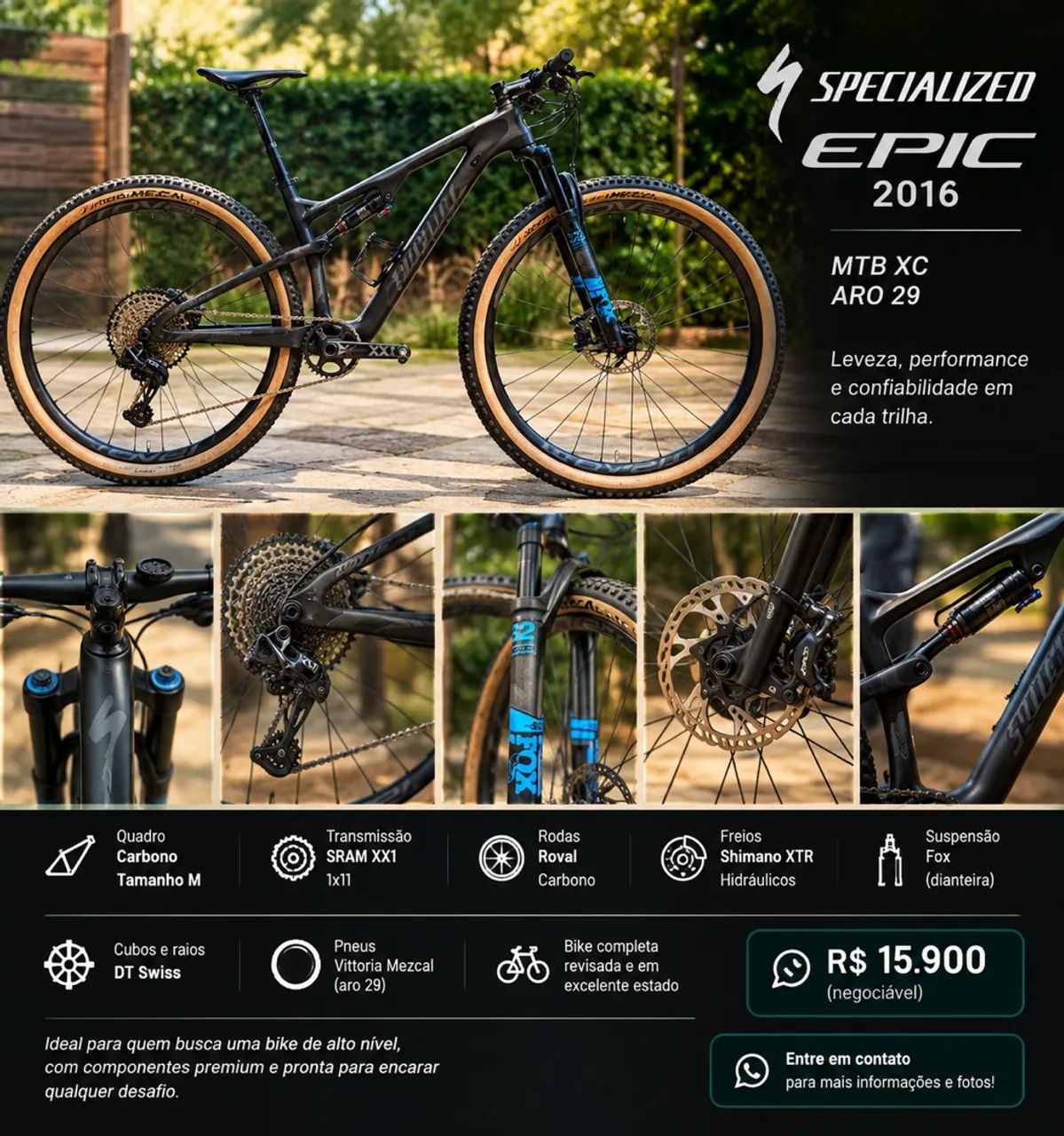 Bike specialized epic top 
