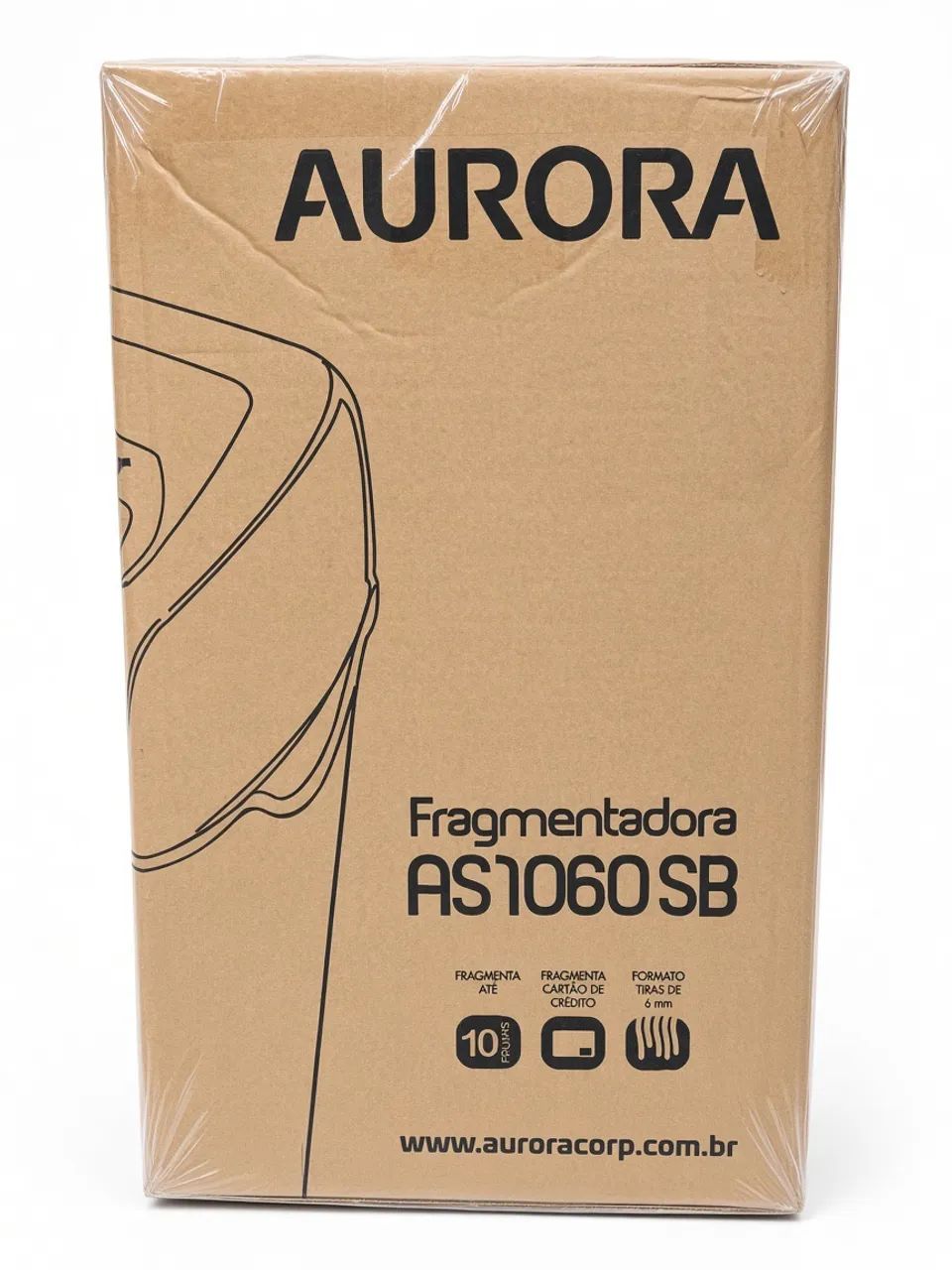 Fragmentadora de papéis Aurora  - Foto 2