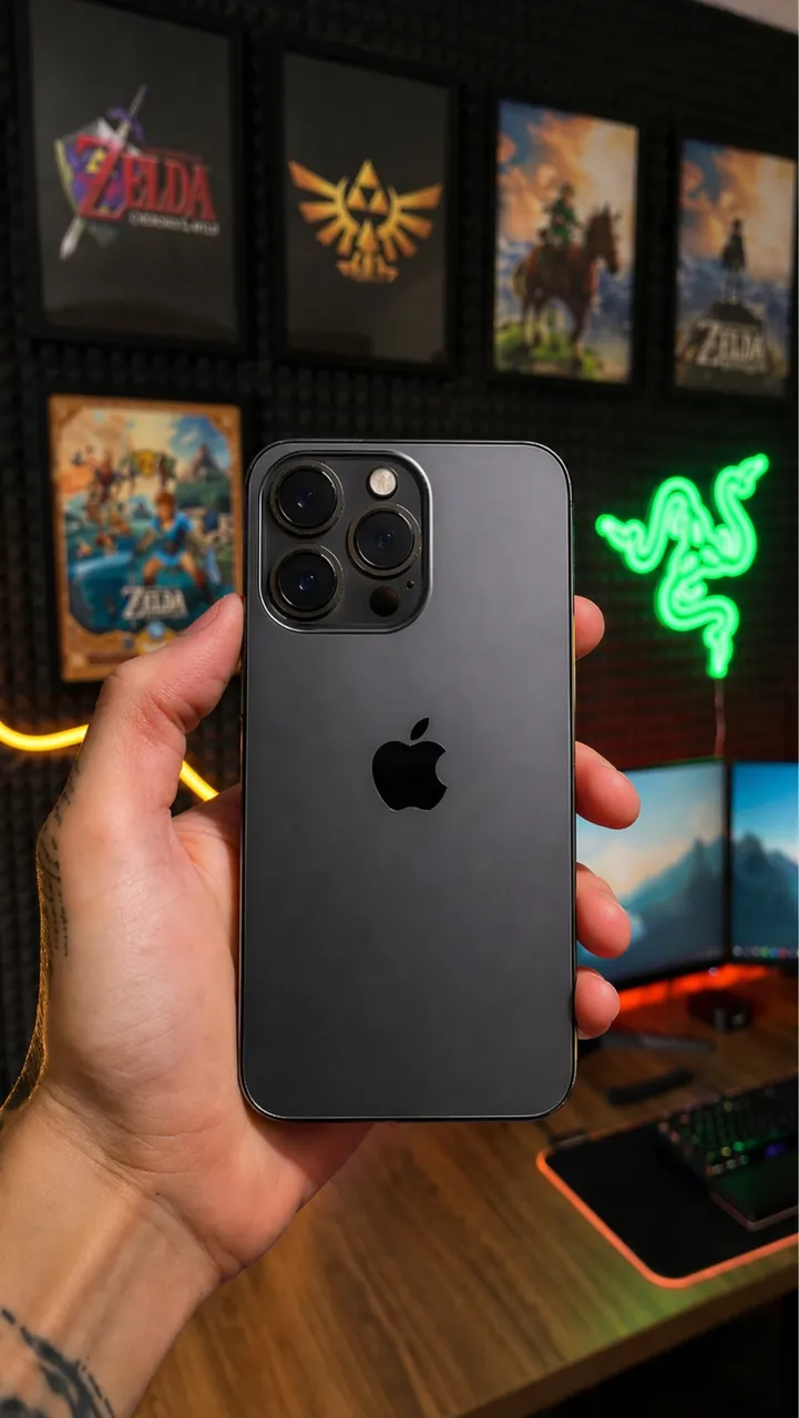 iPhone 13 Midnight 128GB - Muito Conservado + Cabo Original Nunca