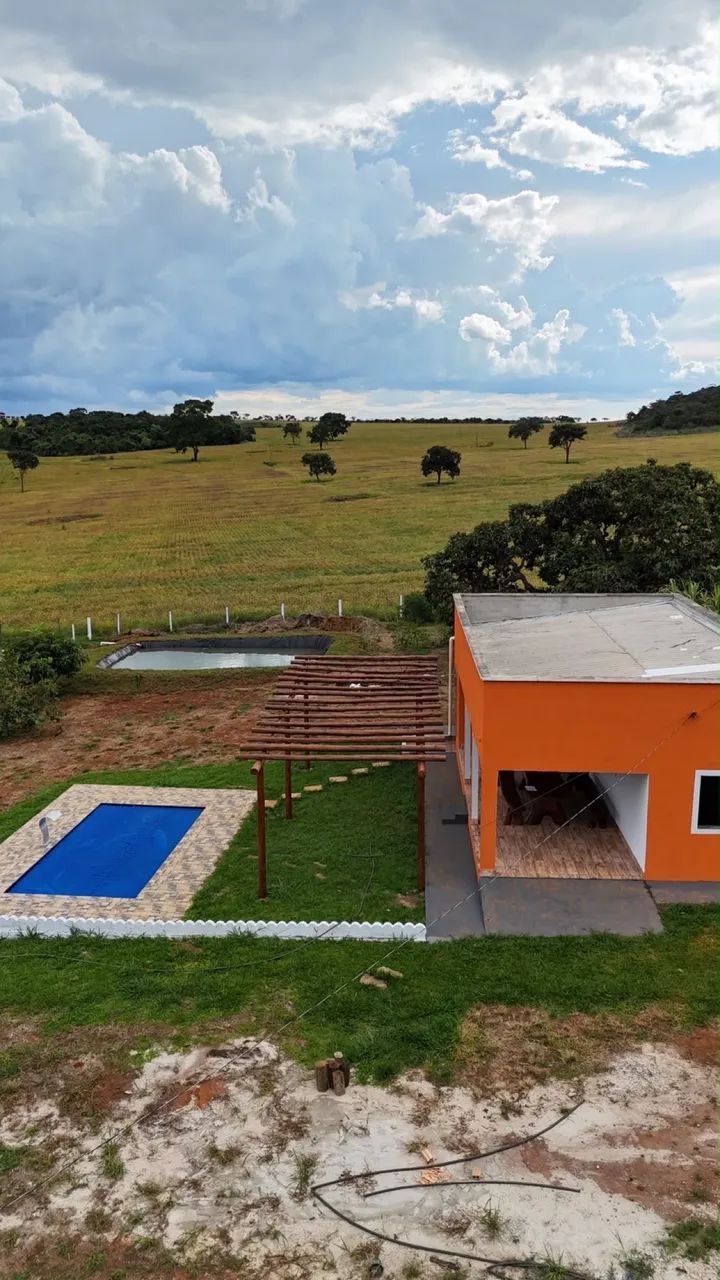 Chácara em Bonfinópolis com piscina e represa  - Foto 5