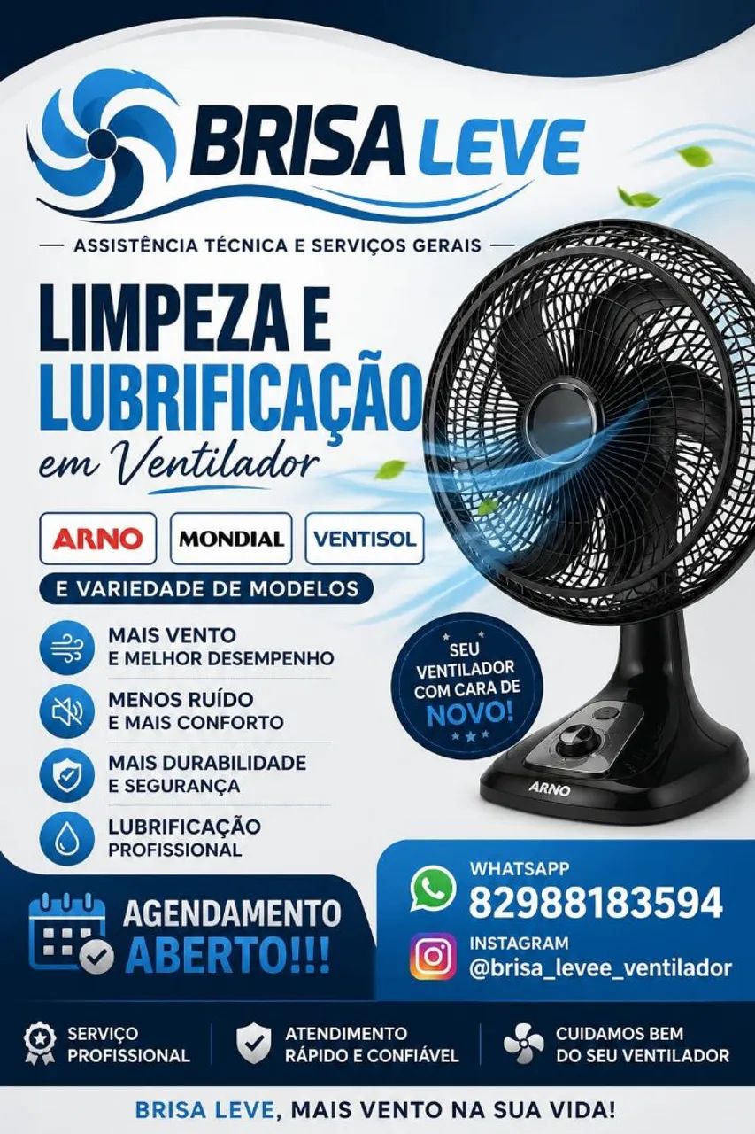 Limpeza e manutenção 