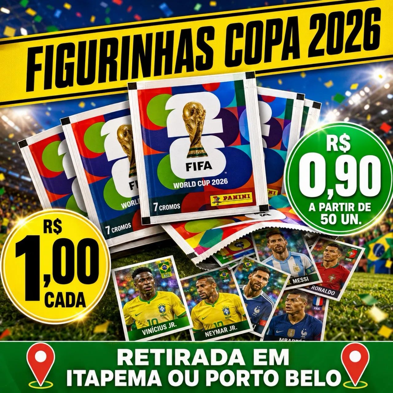 Figurinhas copa 2026 (troco ou vendo) - Foto 3