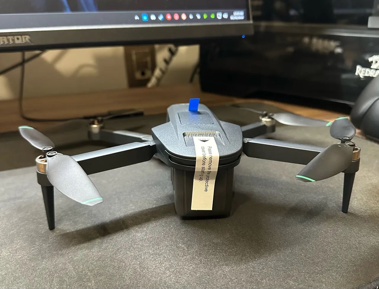 Drone L200 Plus 4K Gimbal 3 Eixos Motor Brushless - Foto 3