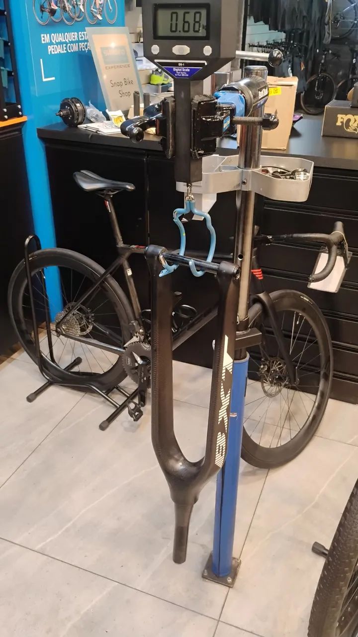 Garfo rígido BXT carbon  - Foto 4