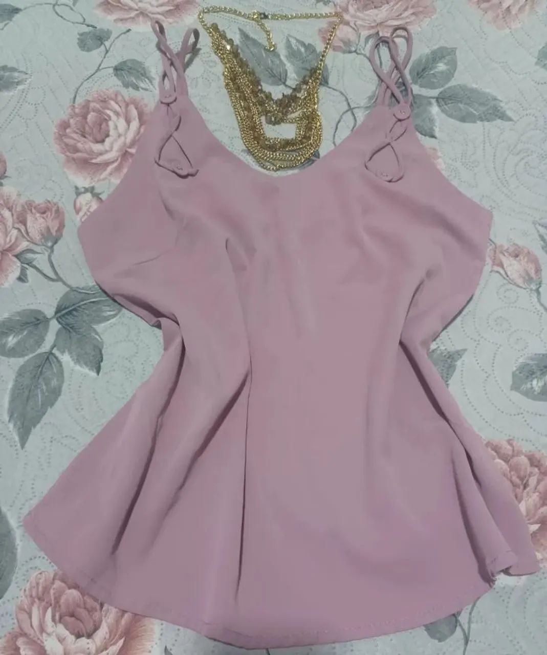 Blusas Alça com detalhes  - Foto 2