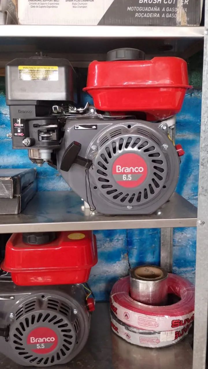 Vende-se motor branco 6.5 e 5.5 na caixa