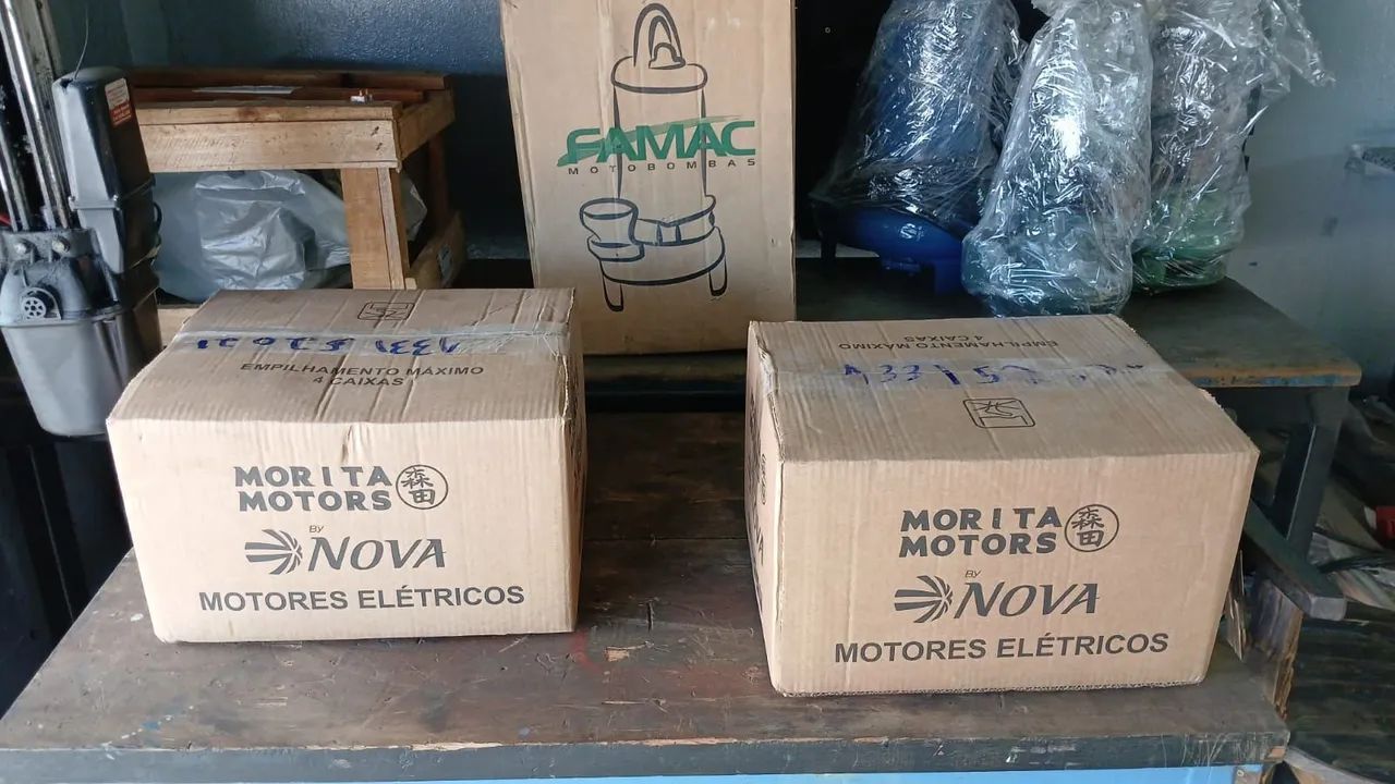 Motor trifásico nova Moritá 3 cv 1700 rpm modelo 90 - Foto 2
