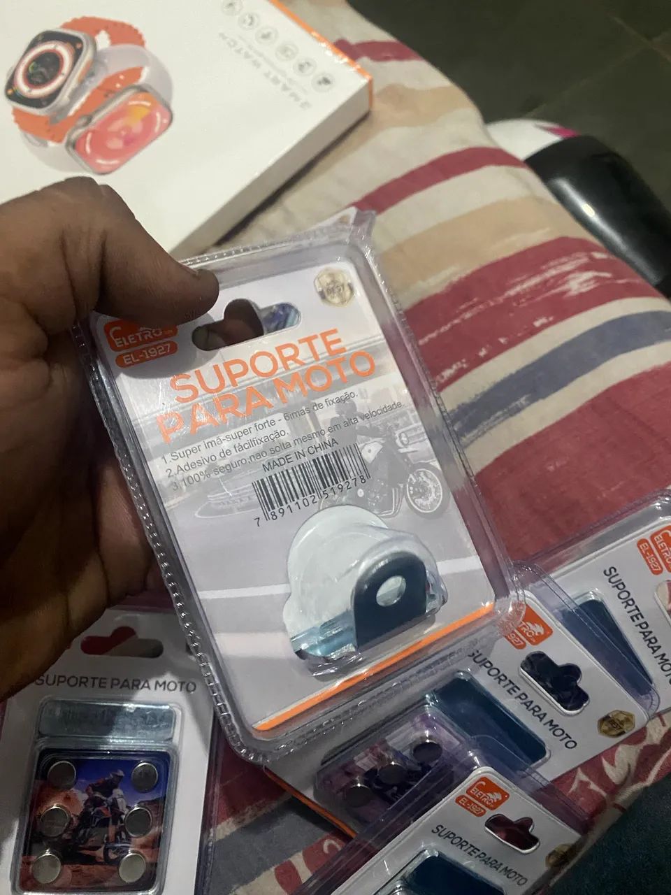Suporte de imã de moto 