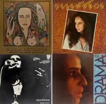 Disco de Vinil (LP) MARIA BETÂNIA - combo com 4 discos.