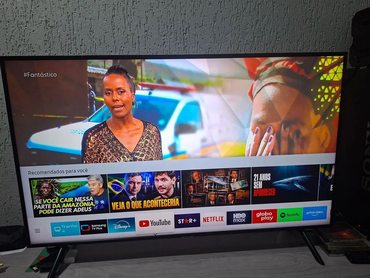Tv Samsung Smart 50 polegadas leia - Foto 2