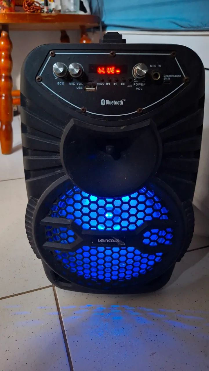 Caixa de som Bluetooth 