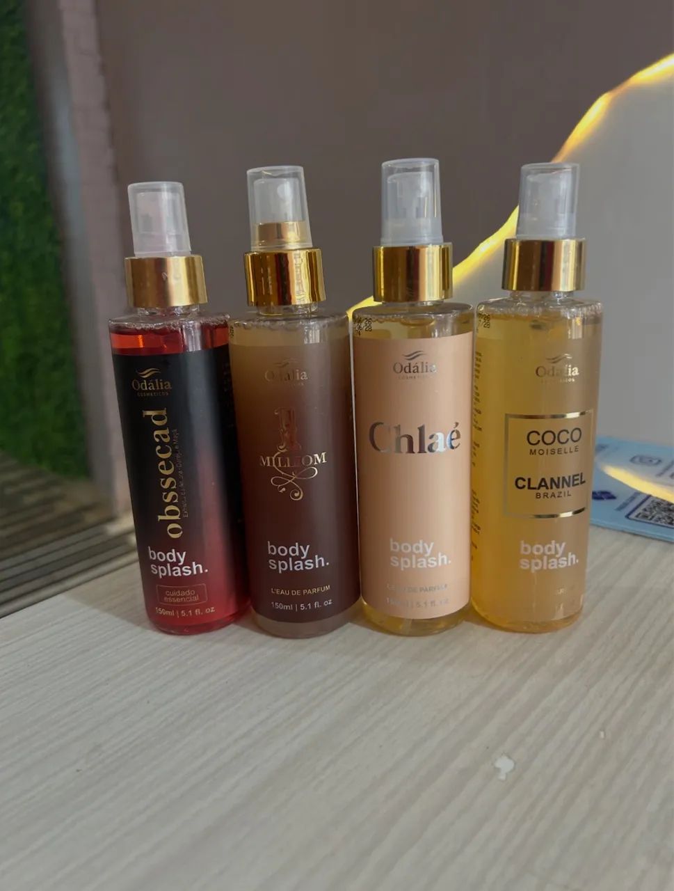 4 Body splash por 80,00