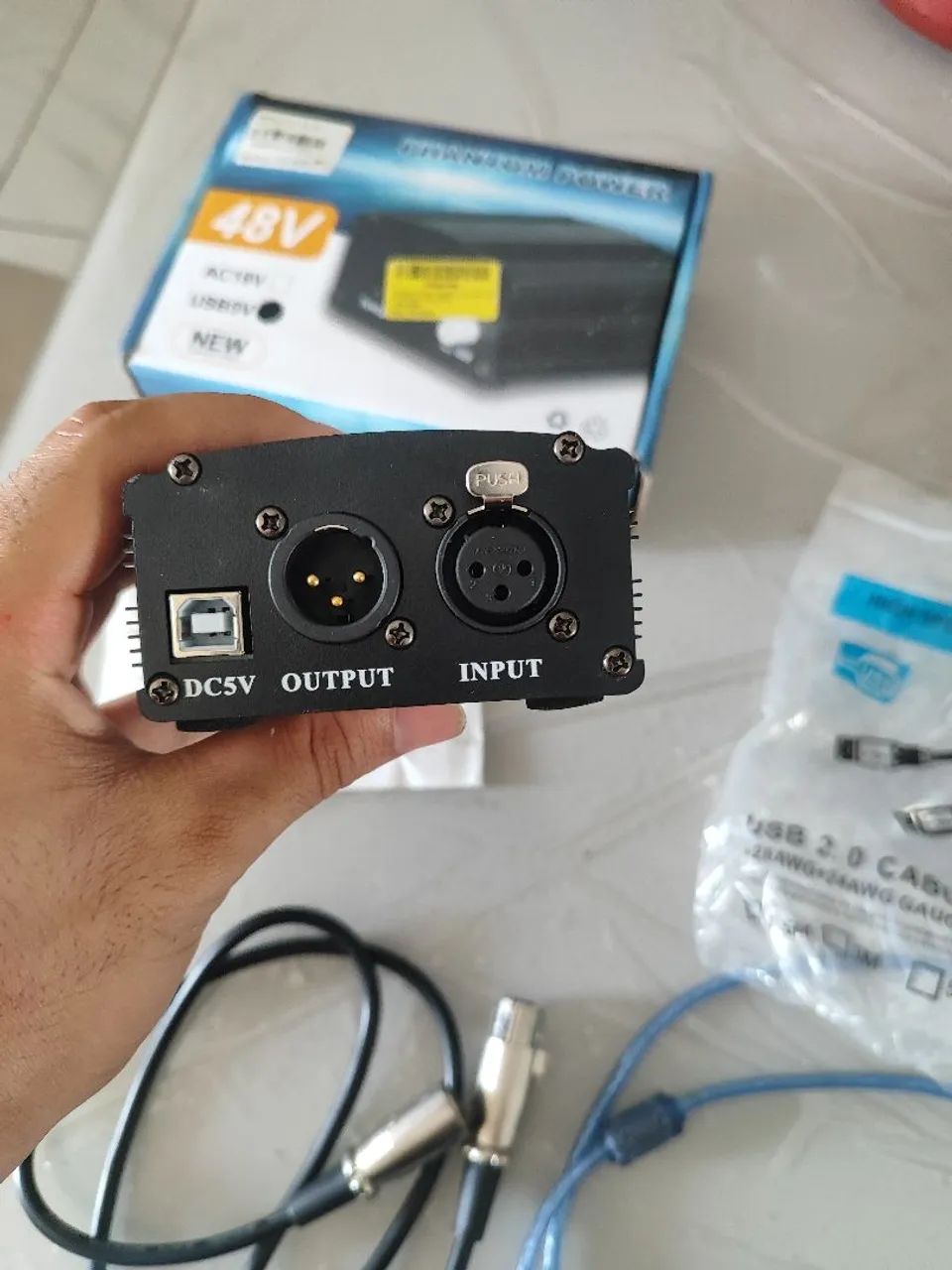 Phantom Power 48v(USB5V) - Foto 3