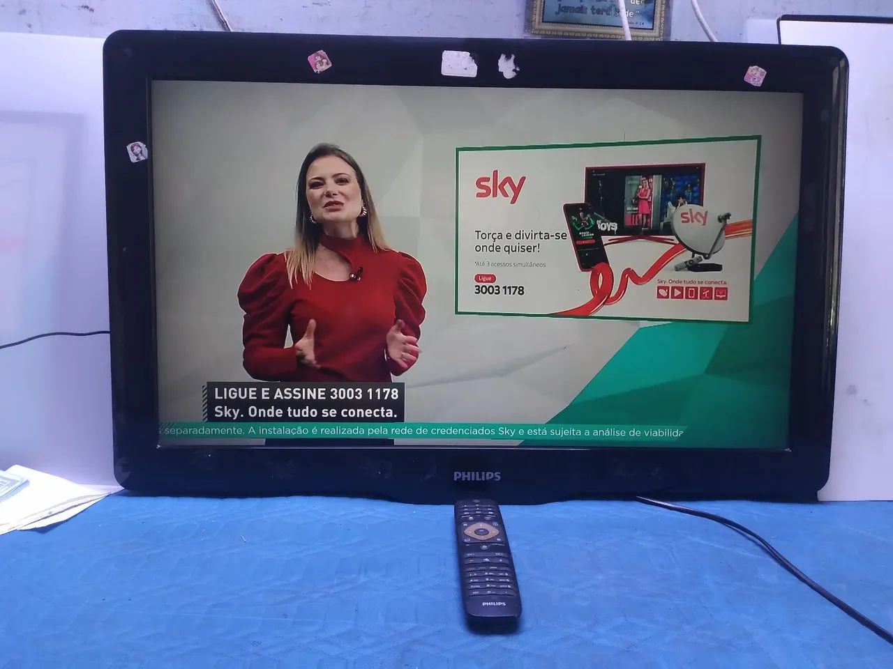 TV PHILIPS 32" LCD DIGITAL , NÃO É SMART.  - Foto 3