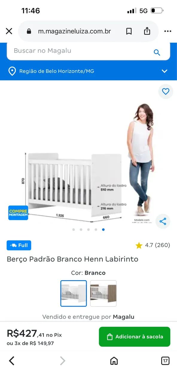 Berço comum  - Foto 3