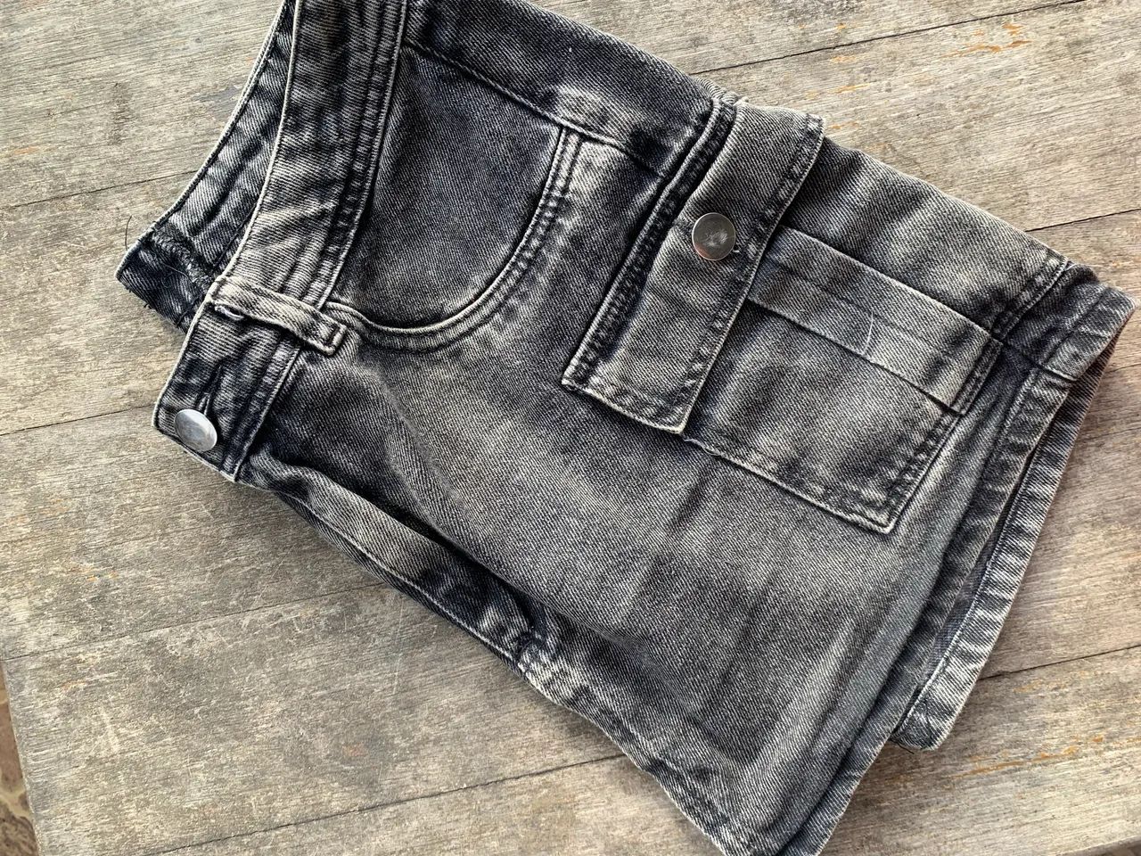 Saia jeans Cargo
