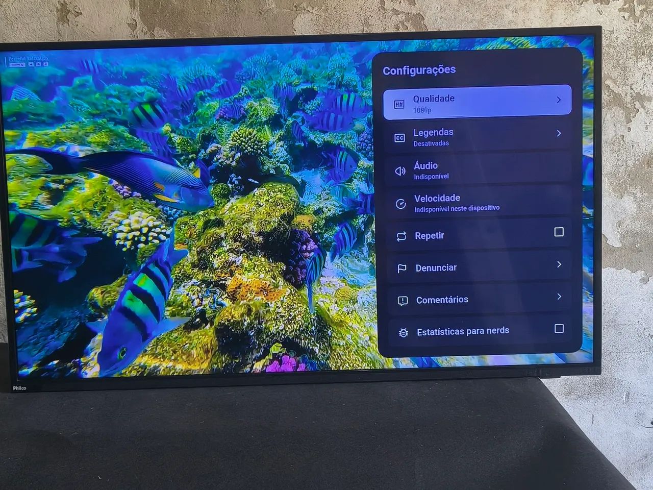 TV AOC 43 polegadas smart com sistema  roku - Foto 2