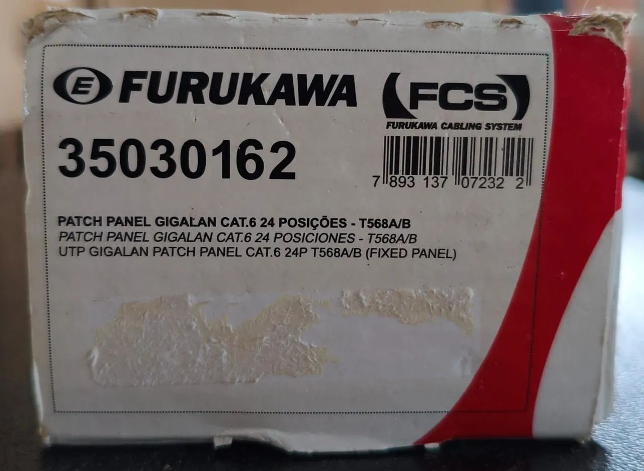 2 Unidades - Patch Panel Gigalan Furukawa categoria 6  - Foto 2