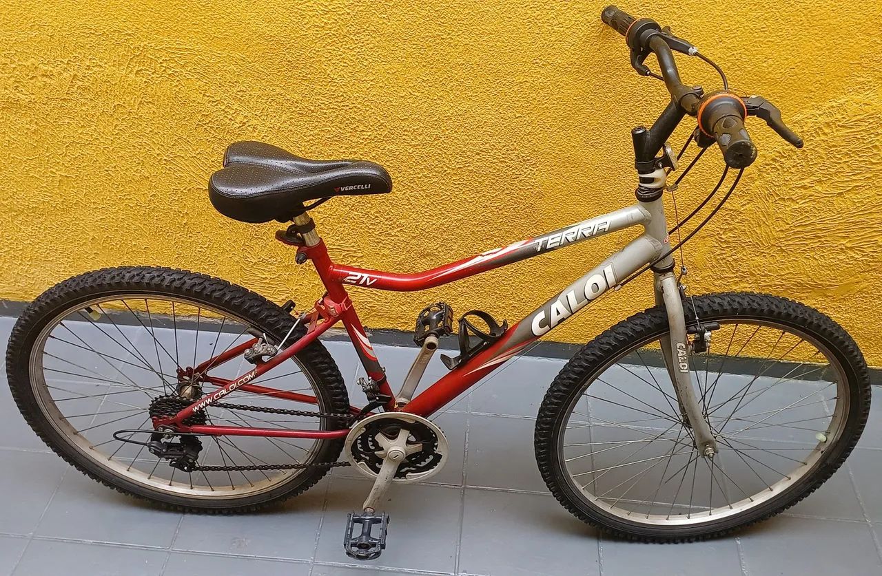Bicicleta caloi terra aro 26 - Foto 4