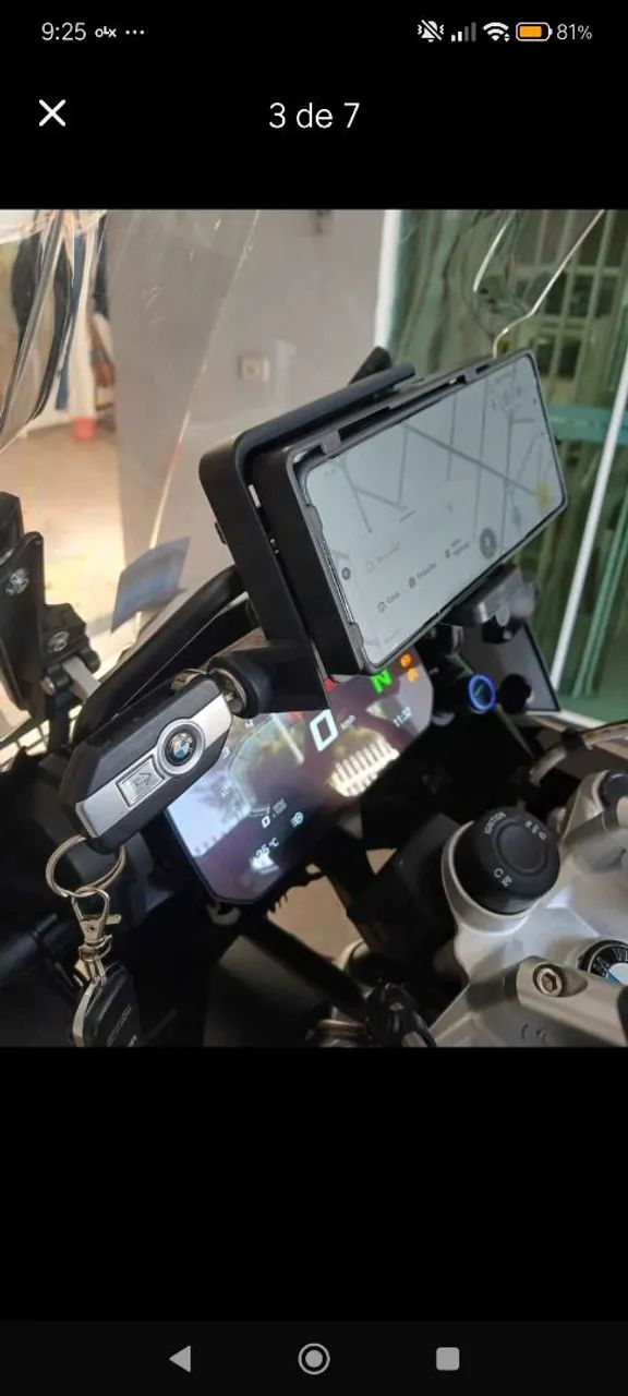 Suporte/adaptador celular BMW  - Foto 5