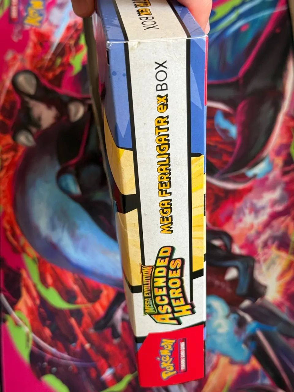 Pokémon - Mega Evolution Ascended Heroes Mega Feraligatr ex Box - Foto 2