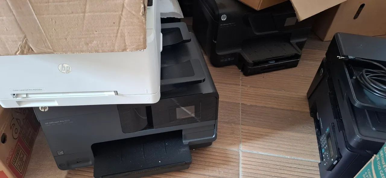 Lote de impressoras hp 8600 usadas sem cabeças  de impressão  - Foto 5