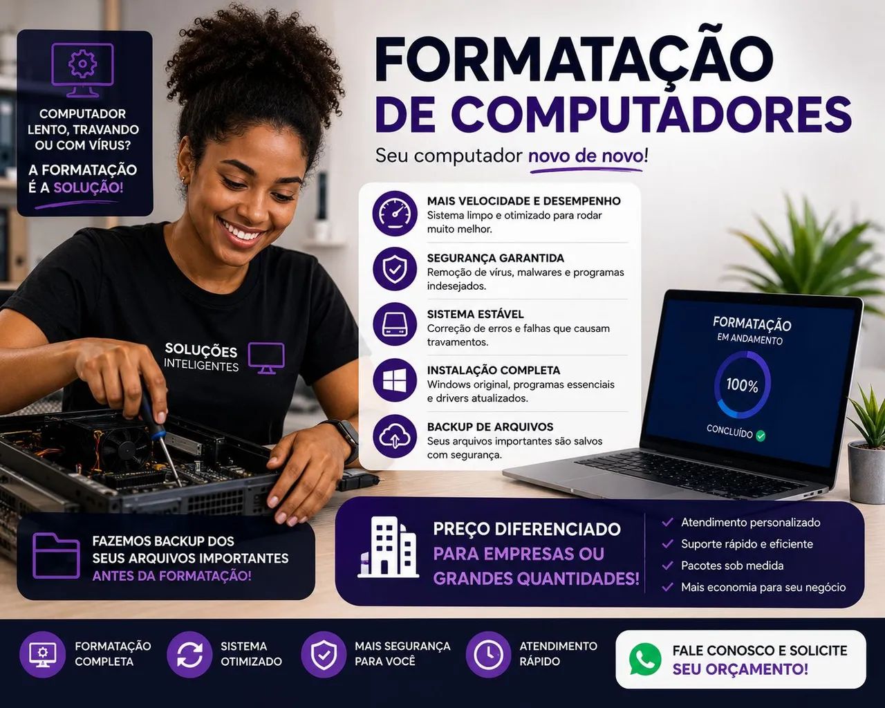Formatação de Notebook 