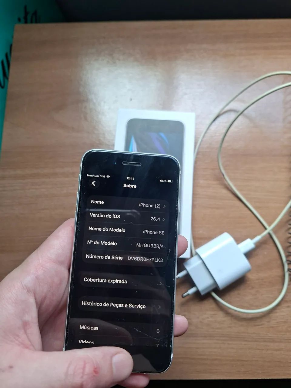 iPhone SE white 128gb - Foto 2