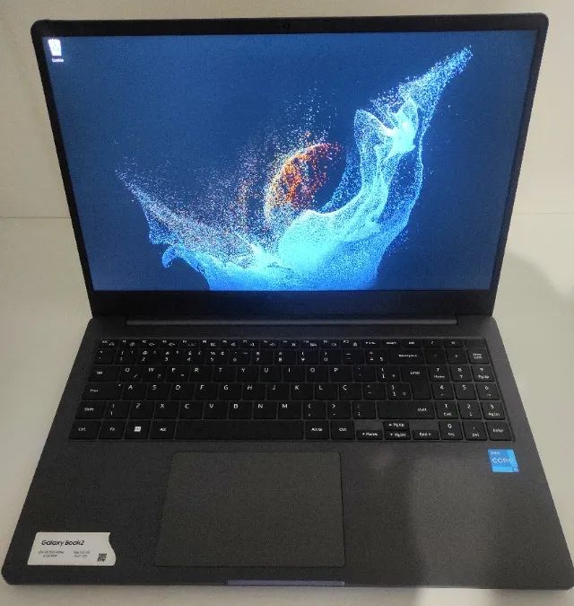 Notebook Samsung Galaxy Book2 i7-1255U Tela IPS