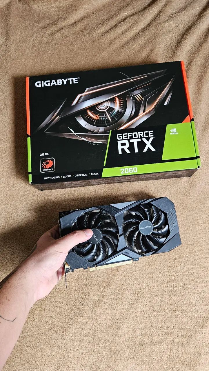 PLACA DE VIDEO RTX 2060 GIGABYTE  - Foto 2