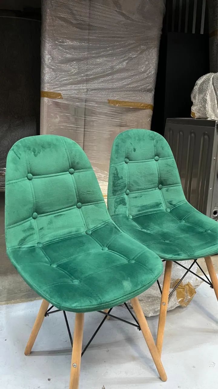 Conjunto de mesa com canto alemão reto e duas cadeiras - Foto 4