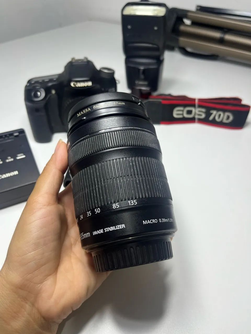 Câmera Canon 70D e Acessórios - Foto 2